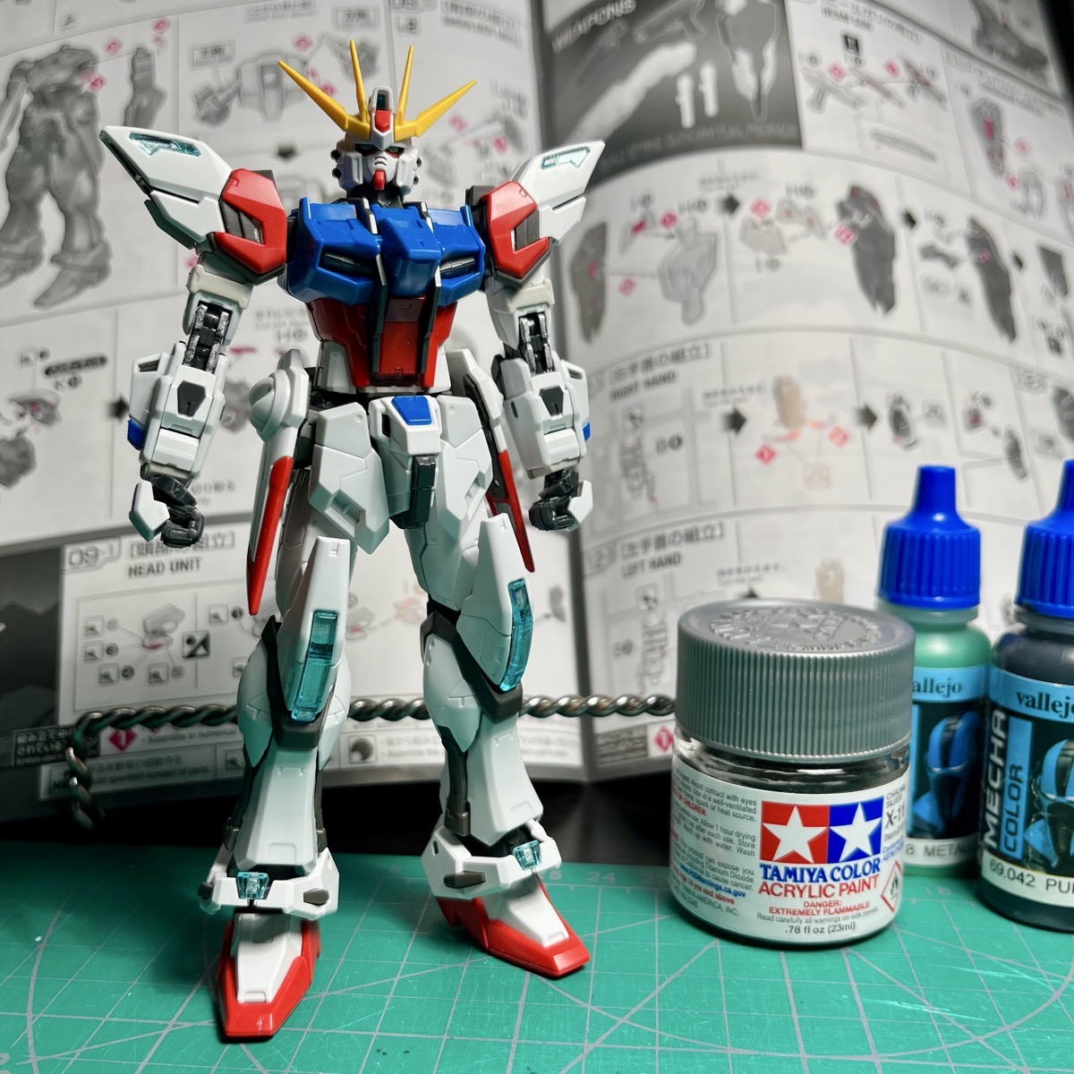 RG/BF GAT-X105B/FP Build Strike Gundam Full Package